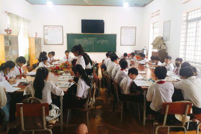 HOẠT ĐỘNG TIẾT ĐỌC, TIẾT HỌC THƯ VIỆN TRƯỜNG THCS NGÔ QUYỀN