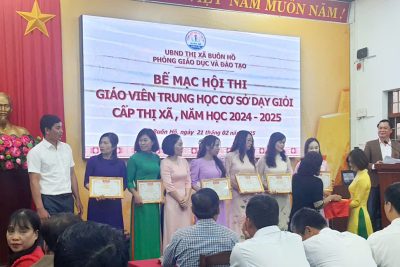 HỘI THI GIAI ĐIỆU TUỔI HỒNG THỊ XÃ BUÔN HỒ NĂM 2024