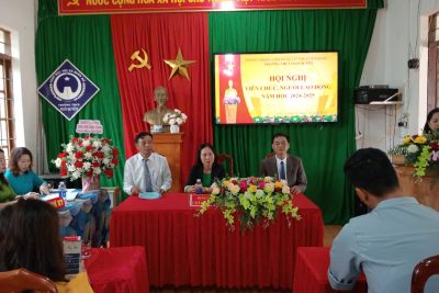 HỘI NGHỊ  VIÊN CHỨC NGƯỜI LAO ĐỘNG NĂM HỌC 2024 – 2025